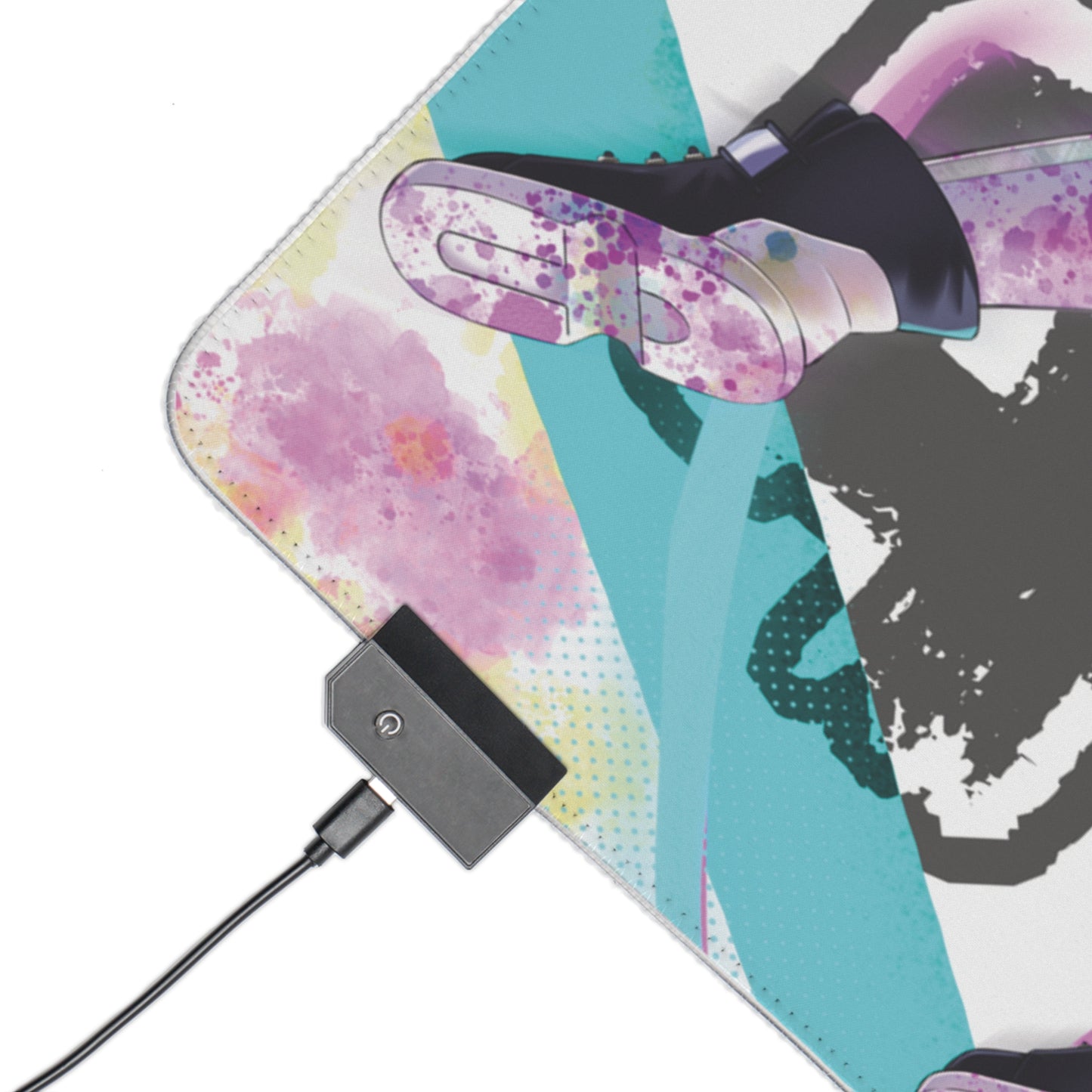 PJKT Revi LED Gaming Mouse Pad  31.5" (White)