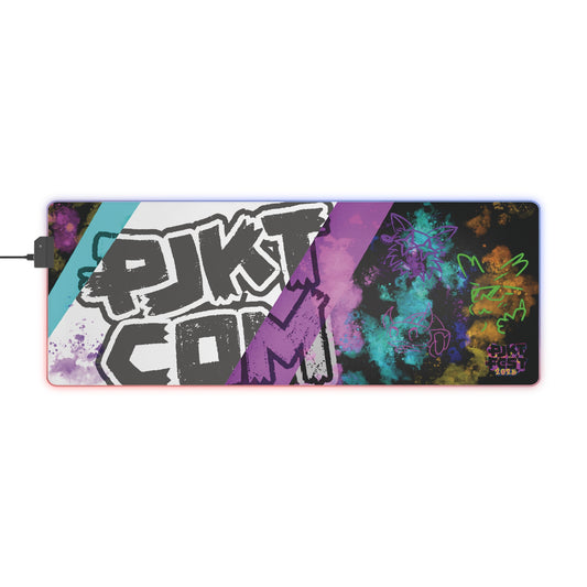 PJKT:COM LED Gaming Mouse Pad  31.5" (Black)