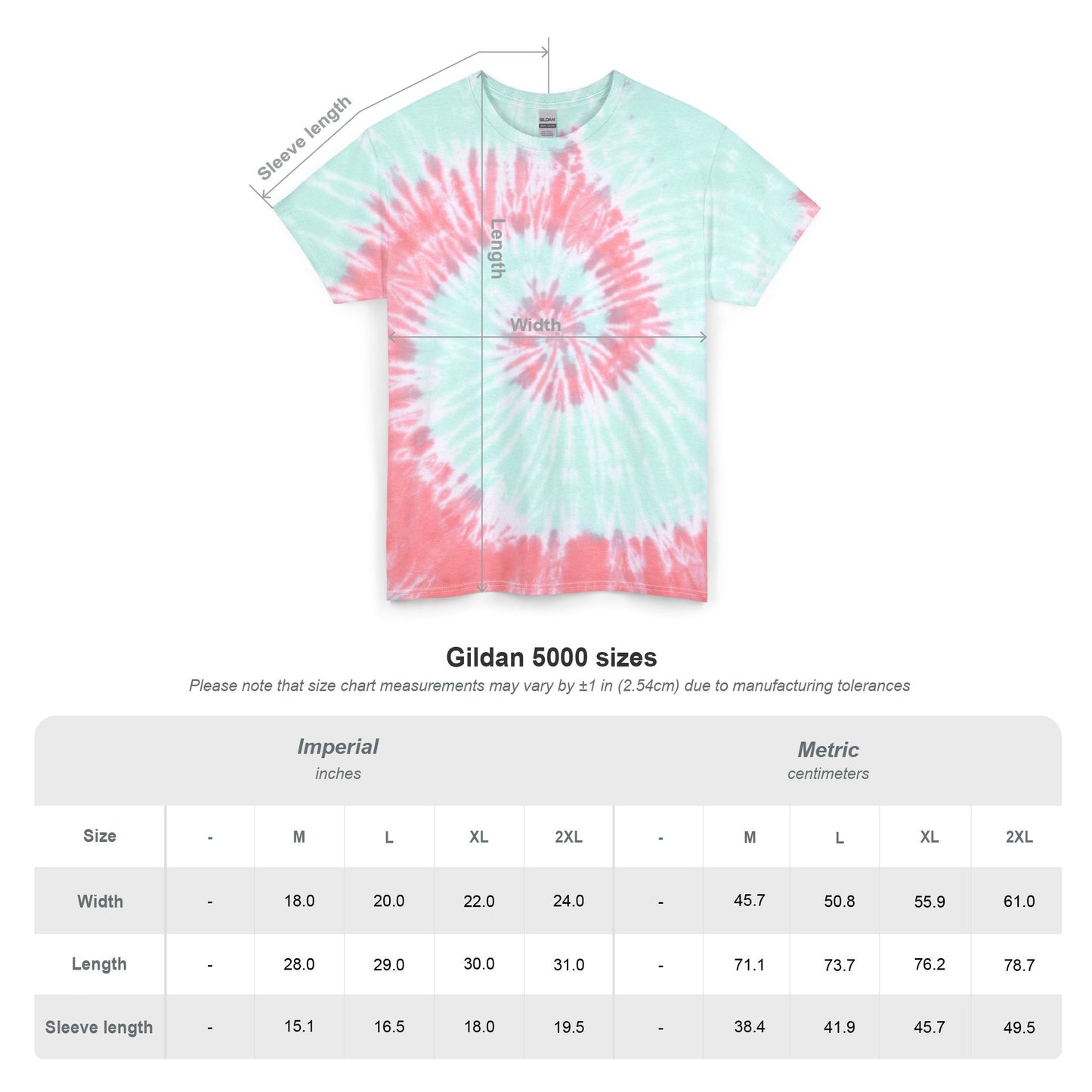 Fest2026 Tie Dye Cotton Tee