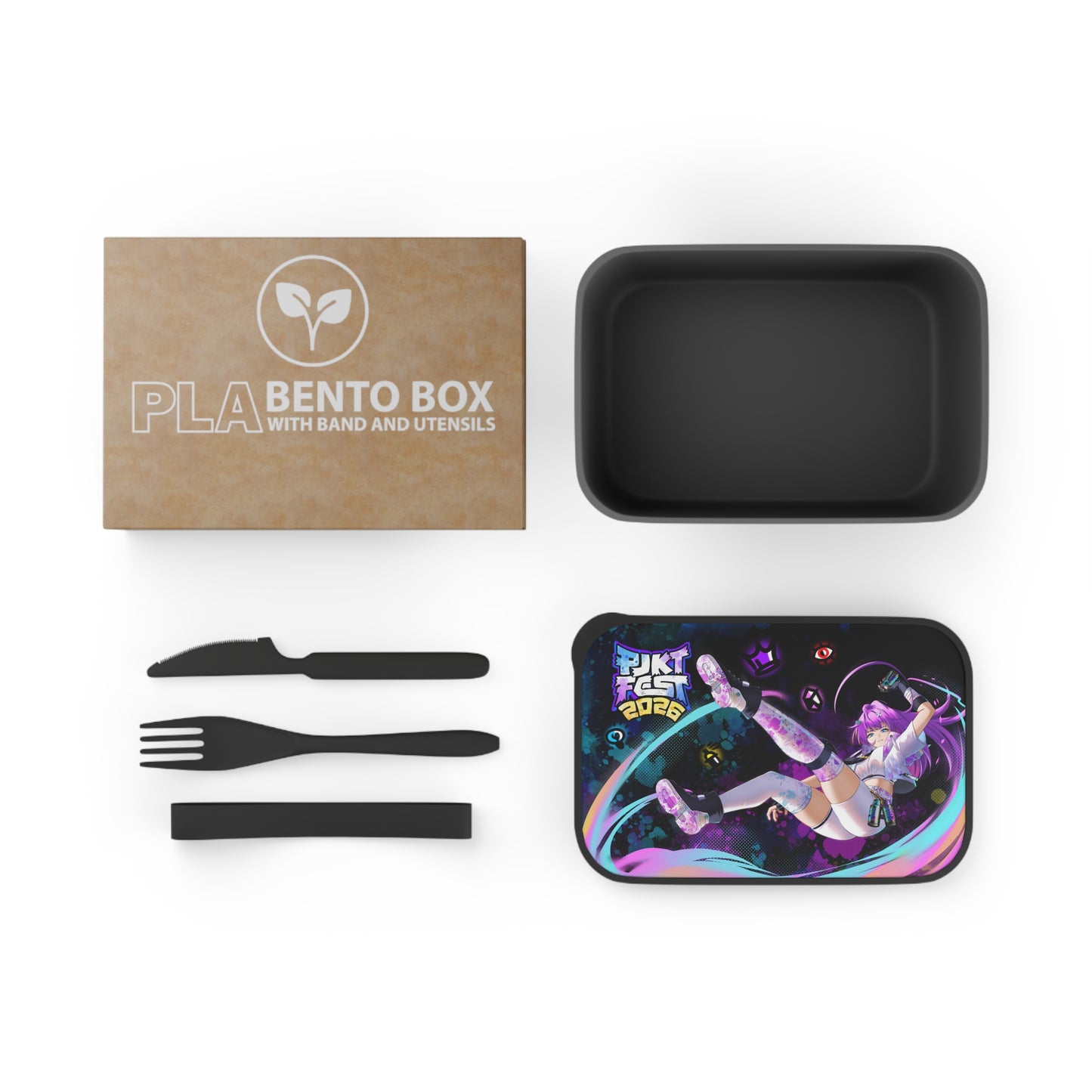 Revy's Bento Box with  Utensils