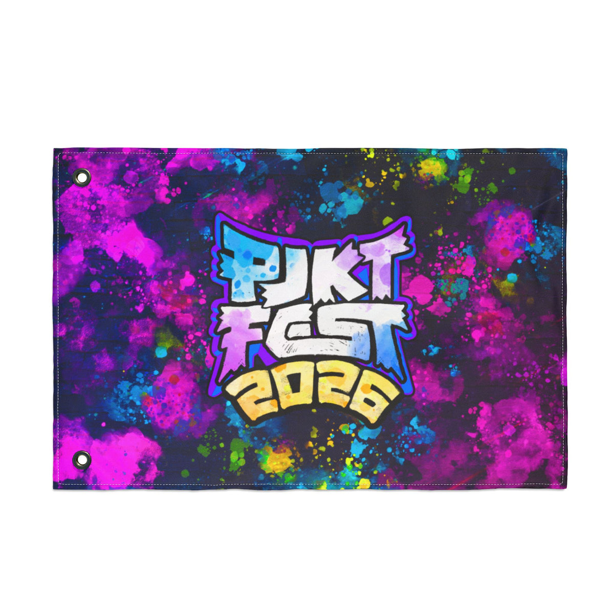 Double Sided PJKT FEST 2026 Flag