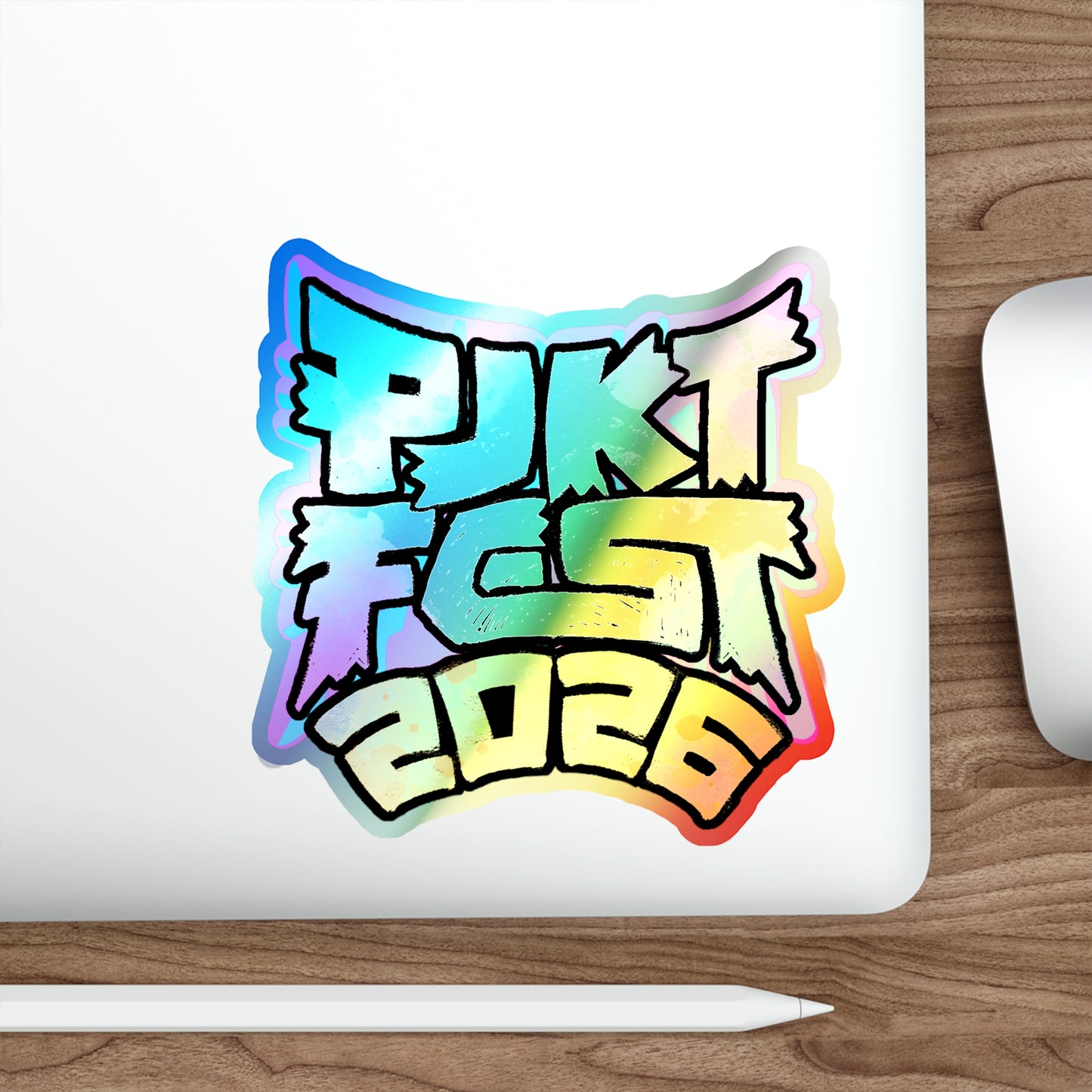 FEST 2026 - Holographic Die-cut Stickers