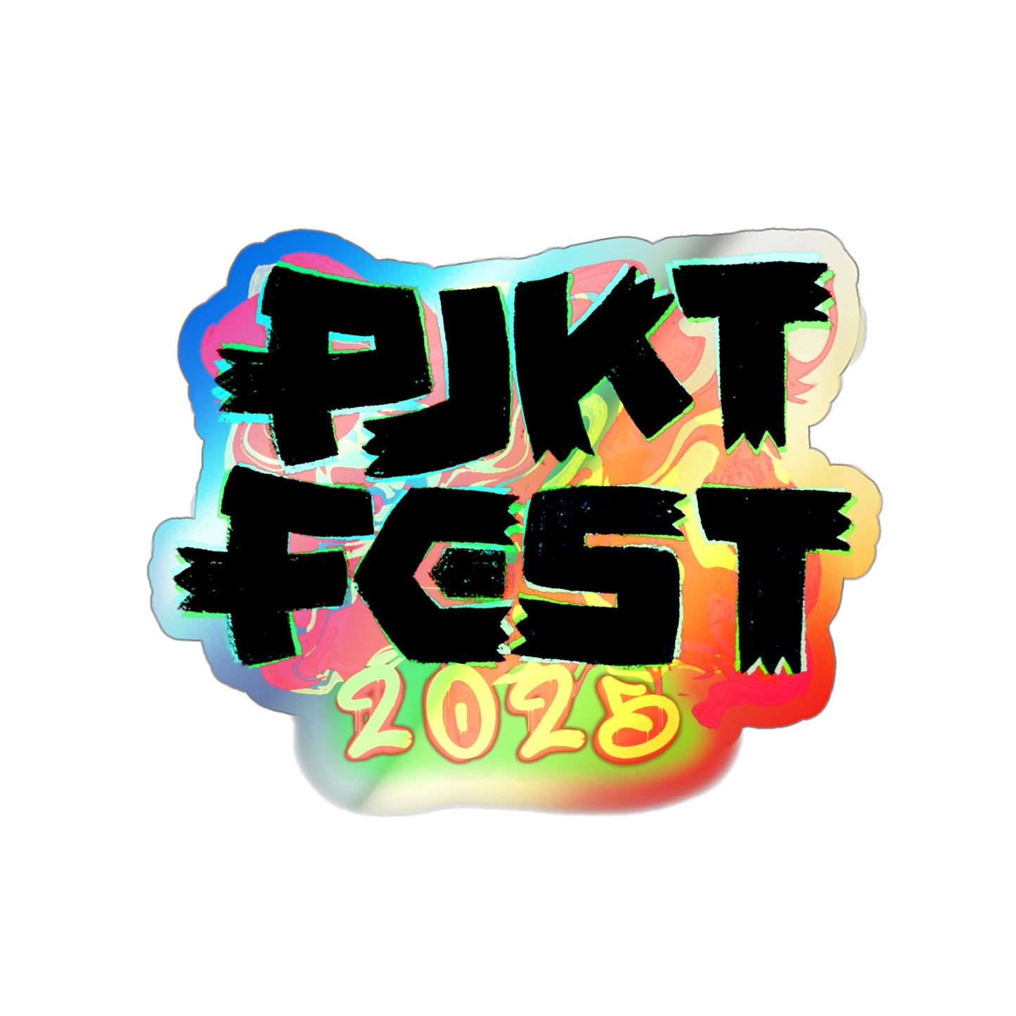 FEST 25 Holographic Stickers