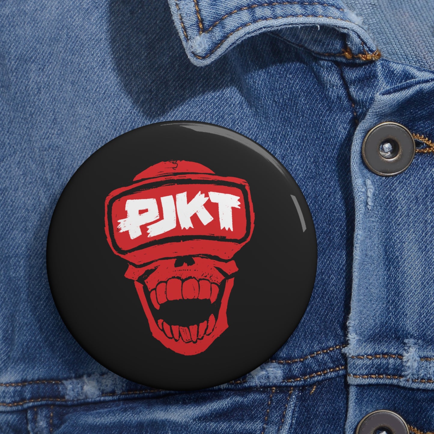 HorrorCon 2025 Pin Buttons