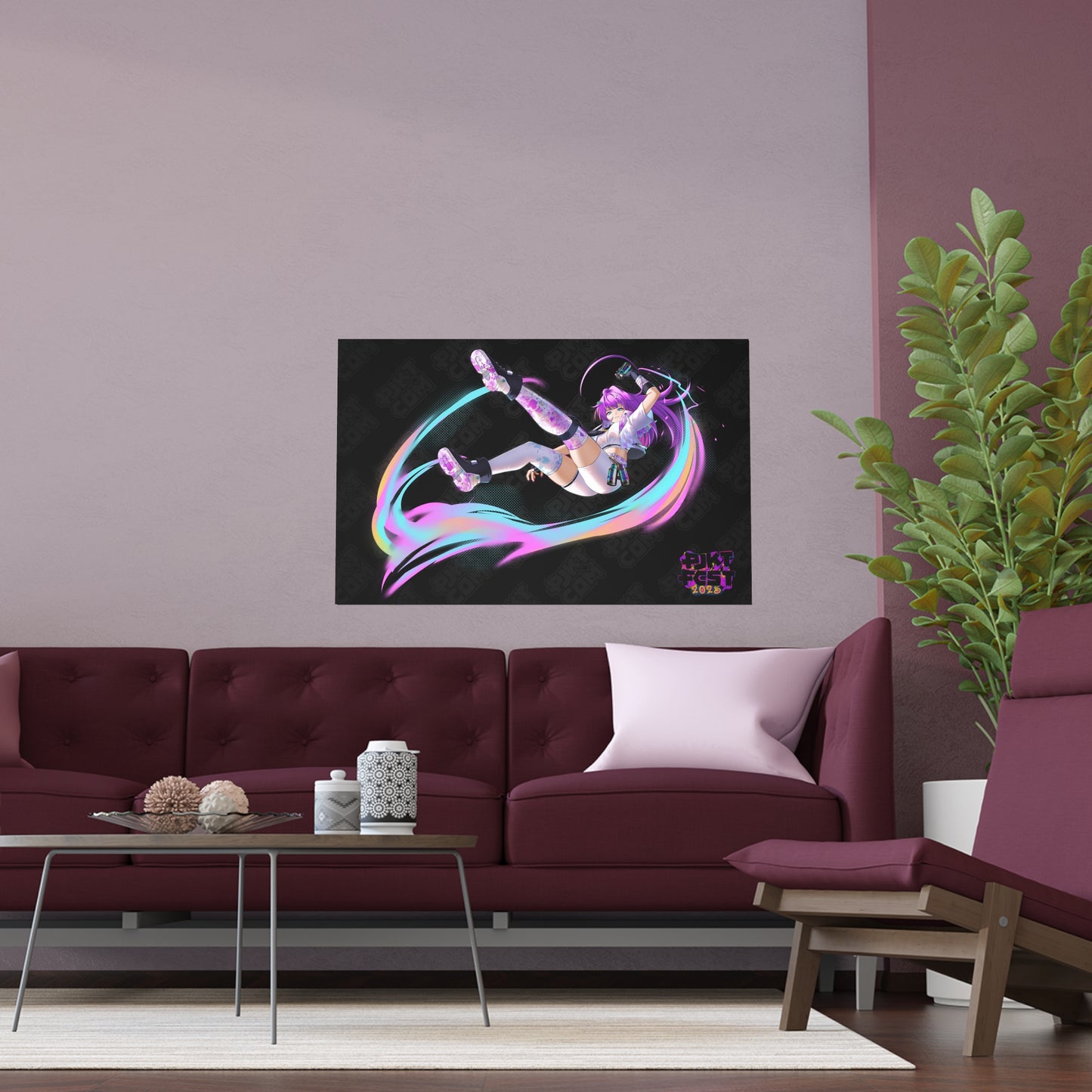 PJKT Revi Indoor and Outdoor Silk Posters