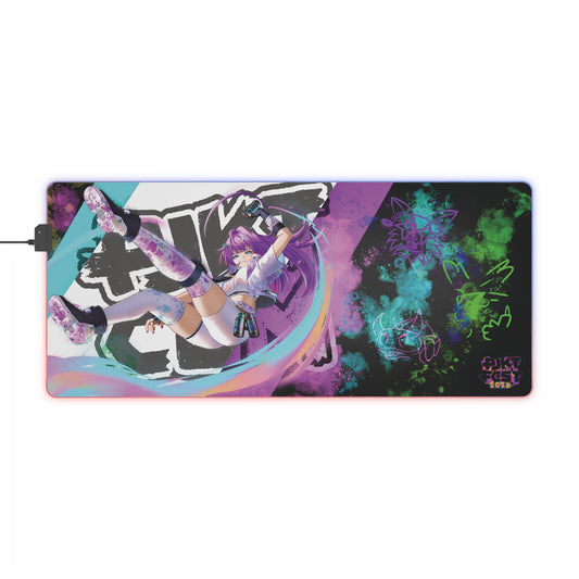 PJKT Revi LED Gaming Mouse Pad  35.4" (Black)