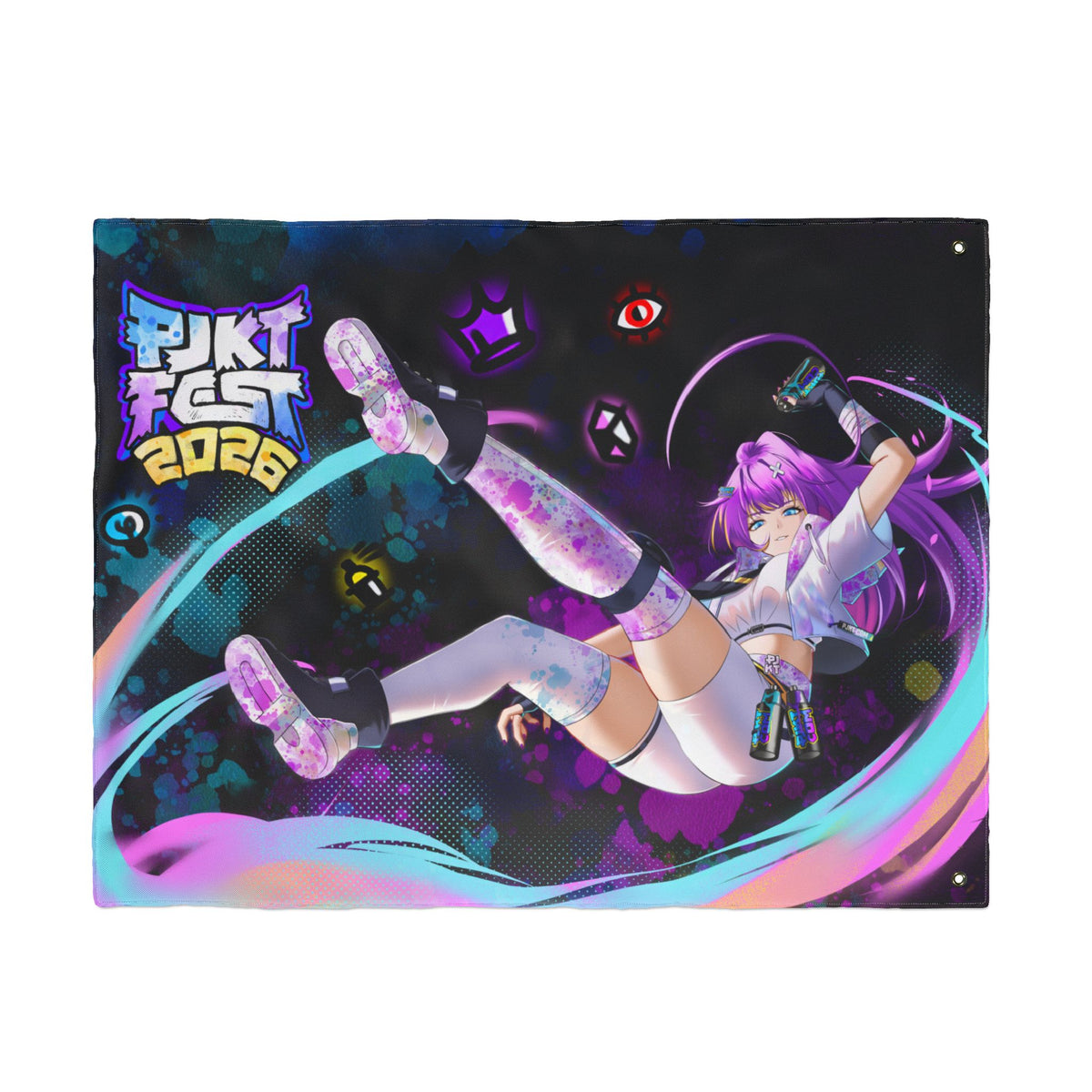 Double Sided PJKT FEST 2026 Flag