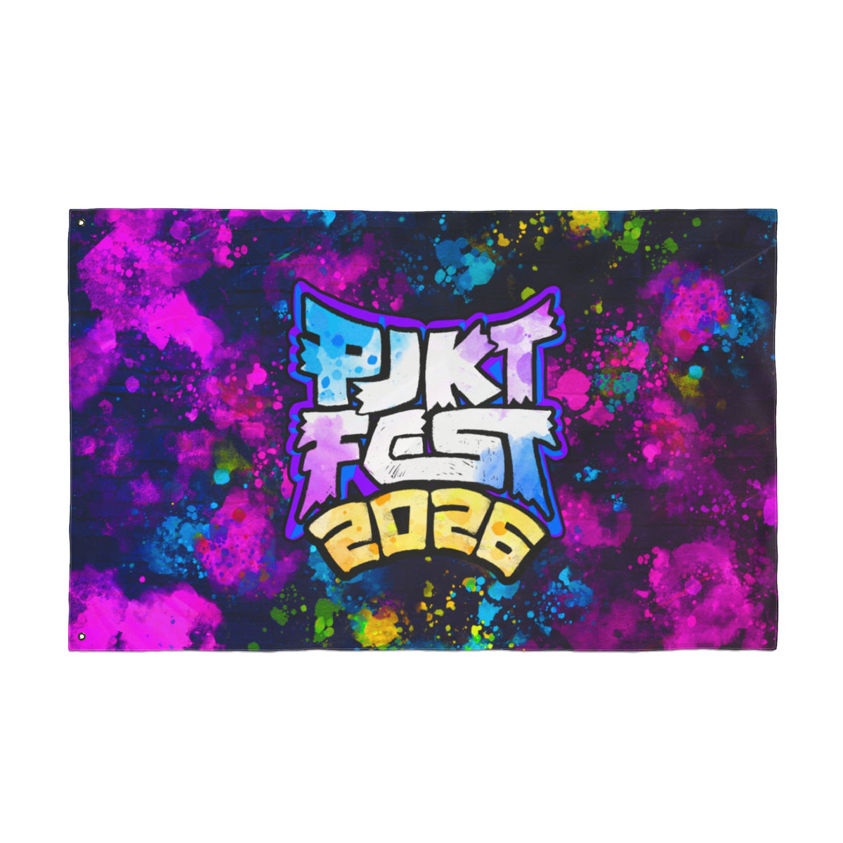Double Sided PJKT FEST 2026 Flag