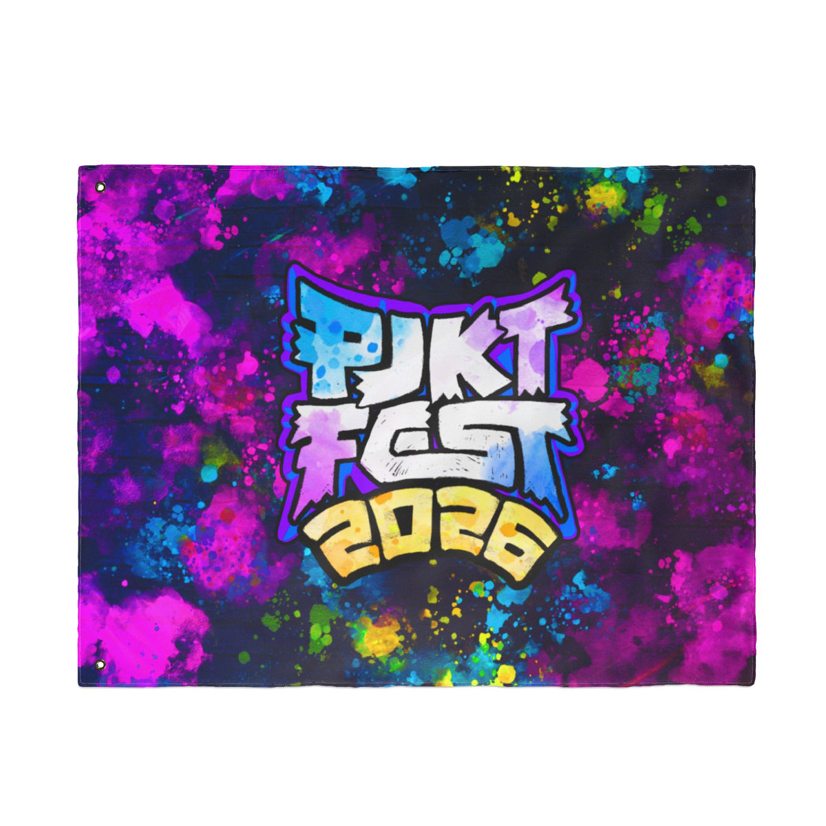 Double Sided PJKT FEST 2026 Flag