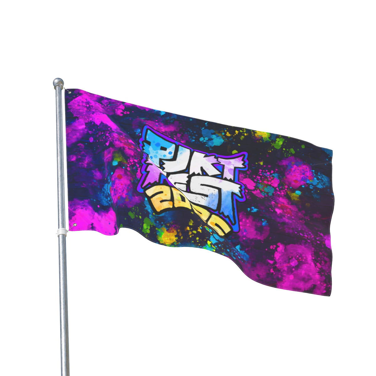 Double Sided PJKT FEST 2026 Flag