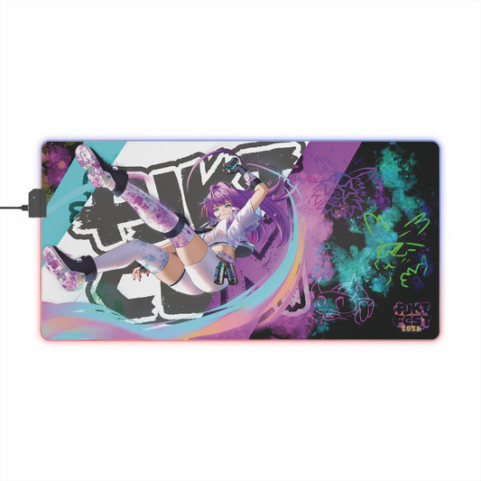 PJKT Revi LED Gaming Mouse Pad  27.6" (Black)