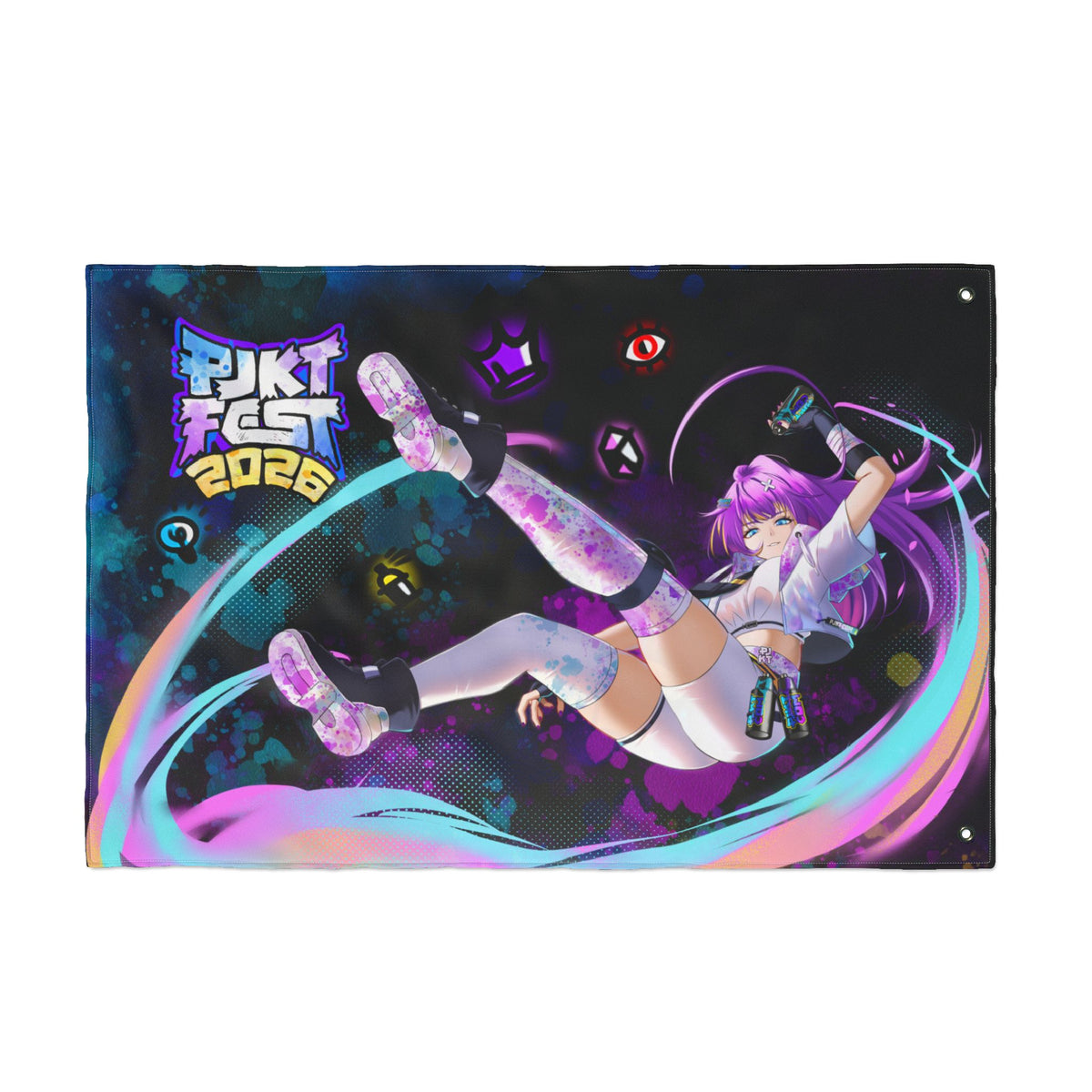 Double Sided PJKT FEST 2026 Flag