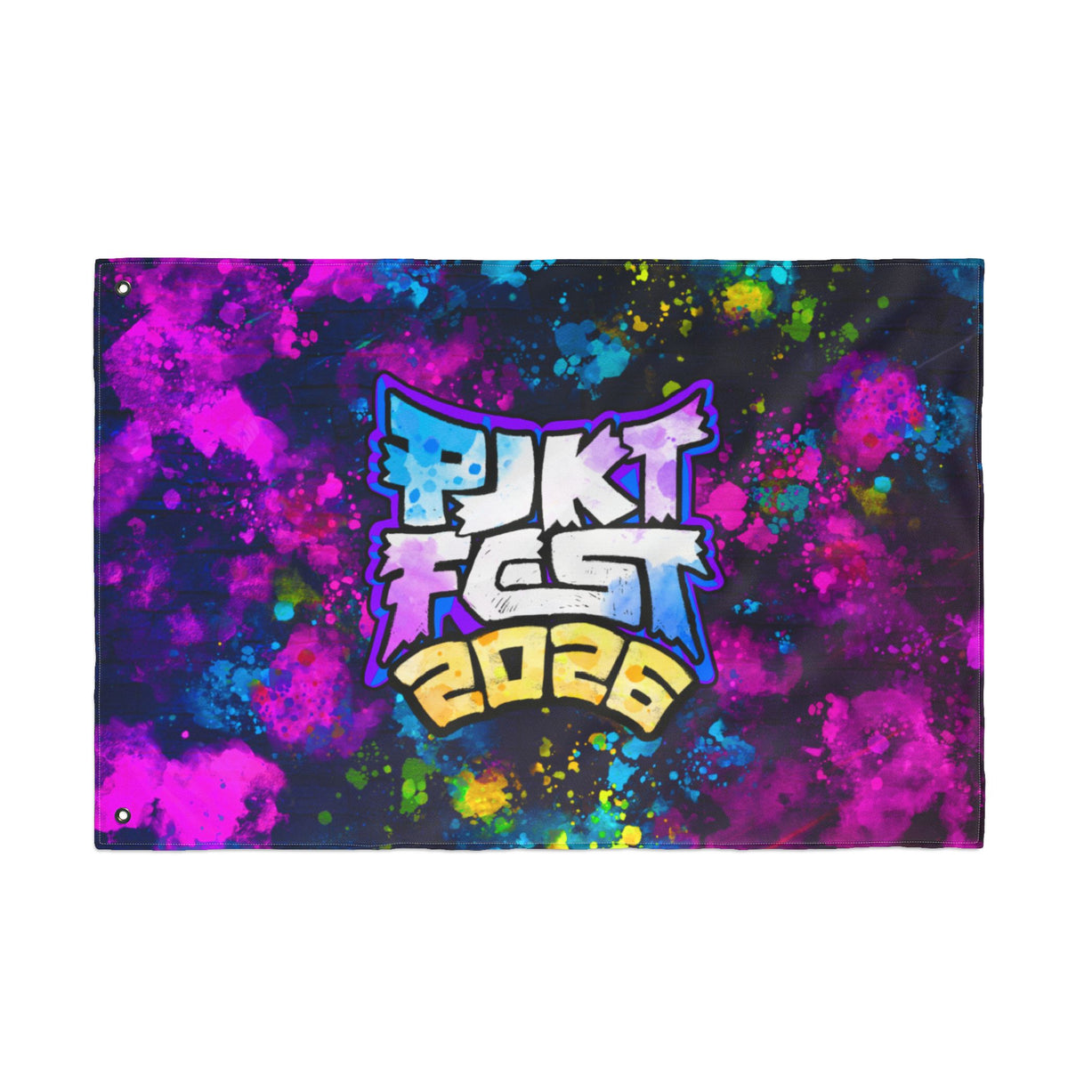 Double Sided PJKT FEST 2026 Flag