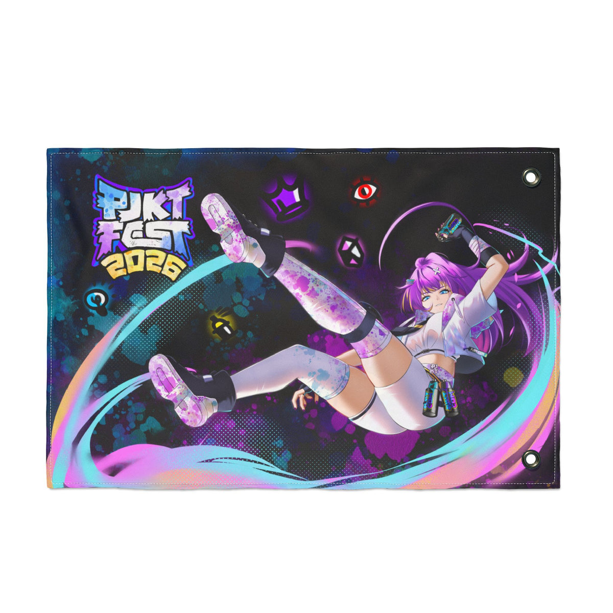 Double Sided PJKT FEST 2026 Flag