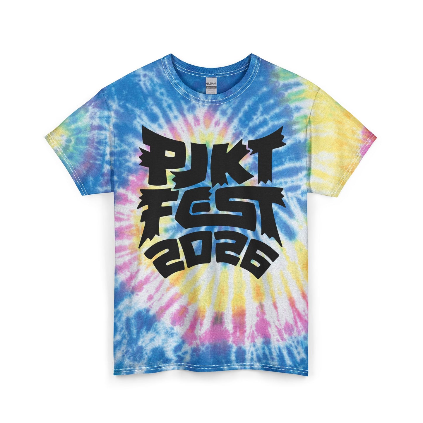 Fest2026 Tie Dye Cotton Tee